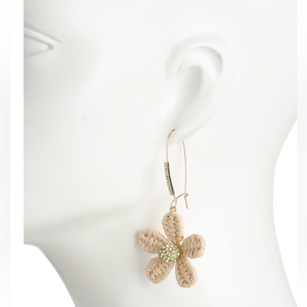 LAST ONE!!! Betsey Johnson Spring Chick Daisy Earrings - Picture 2 of 4